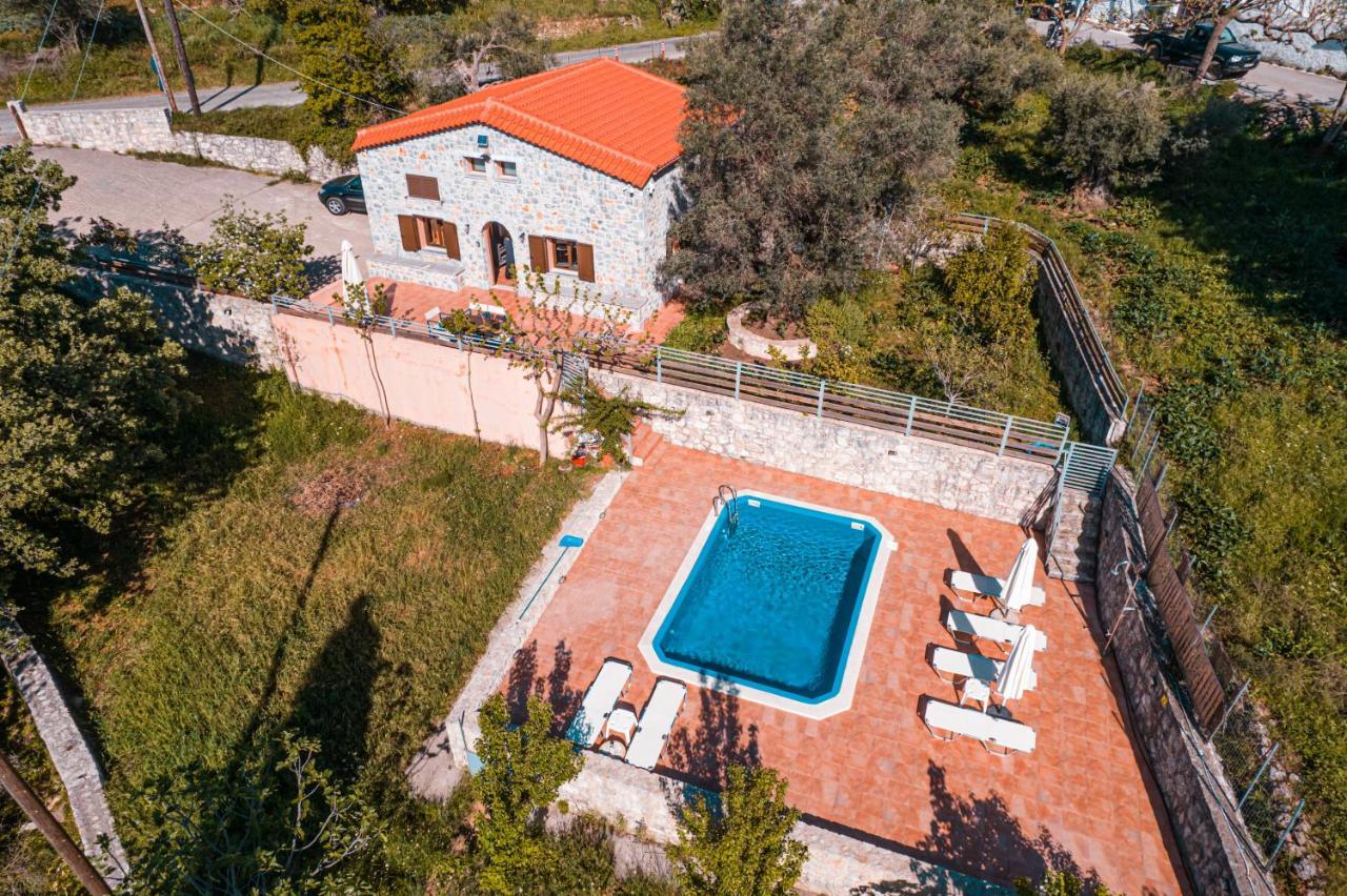 Horizon Villa Kastellos Rethymno エクステリア 写真